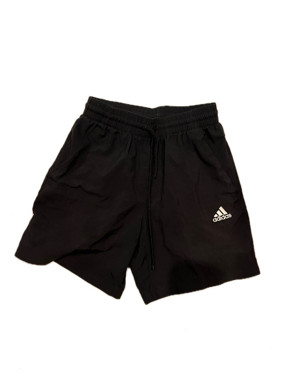 Adidas Black White Basketball Shorts Mens Small